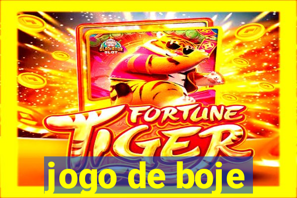 jogo de boje